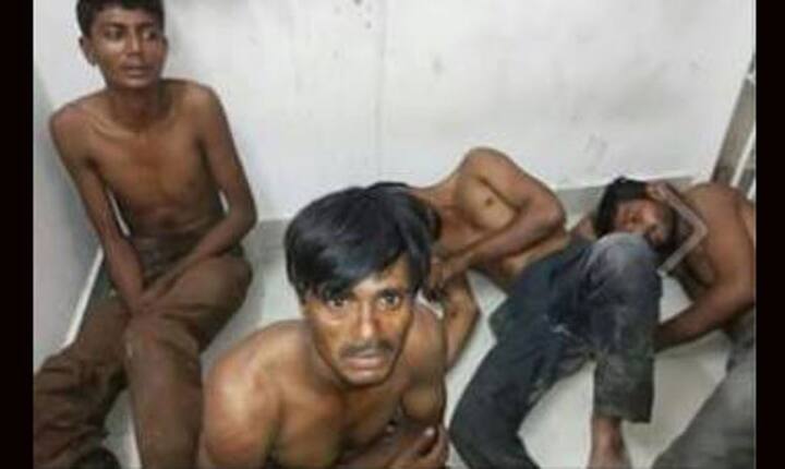 इस संबंध में एक कथित वीडियों में इन लोगों को लोहे की रॉड और लाठियों से पीटते दिखाया गया है जो सोशल मीडिया पर जारी किया गया है.