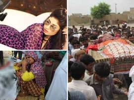 In Pics Pakistani Model Qandeel Baloch Funeral कंदील का शव देखकर फट गया मां-बाप का कलेजा, रो-रो कर हुआ बुरा हाल, देखें PICS
