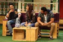 IN PICS: कपिल शर्मा के शो पर पंहुची 'Dishoom' की टीम!