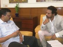 नेताओं के बहाने फिल्म प्रोमोशन? अरविंद केजरीवाल से मिले इरफान खान