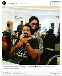 मान्यता दत्त ने दुबई में संजय और परिवार के साथ सेलिब्रेट किया बर्थ डे..