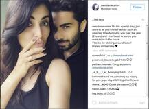 बिग बॉस फेस मंदाना करीमी ने की रचाई सगाई