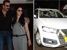 बर्थडे पर पति संजय को मान्यता ने गिफ्ट में दी ऑडी क्यू7 कार