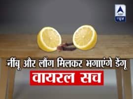 वायरल सच: क्या सिर्फ नींबू और लौंग से भाग जाएंगे मच्छर? Viral Sach Scare Away Dengue Mosquito Using Lemon And Clove वायरल सच: क्या सिर्फ नींबू और लौंग से भाग जाएंगे मच्छर?
