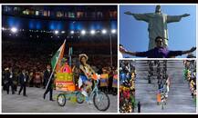 रियो ओलम्पिक 2016: ग्लोबल वार्मिंग के मैसेज के साख शुरु हुई ओपनिंग सेरेमनी, दिखे क्रिकेट के 'भगवान' सचिन