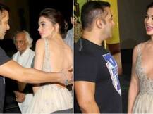 IN PICS: ट्रेलर लॉन्च के मौके पर एमी के साथ मस्ती के मूड में दिखे सलमान!