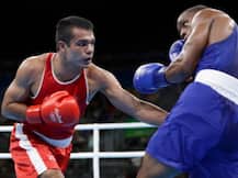 RIO 2016: 'विनिंग पंच' लगाते हुए प्री क्वार्टर फाइनल में पहुंचे विकास