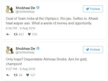 रियो ट्वीट विवाद: शोभा पर भद्दा ट्वीट करने वाले अभिजीत को सोनम का करारा जवाब