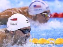 RIO 2016: अपने आदर्श फेल्प्स को हरा कर खुश हैं स्कूलिंग