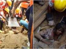 वाराणसी: 150 साल पुराना मकान ढहा, जिंदा निकली 12 फीट मलबे में दबी महिला