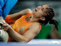 RIO 2016: महिला पहलवान फोगाट का रियो सफर खत्म, चोट के कारण हुईं बाहर