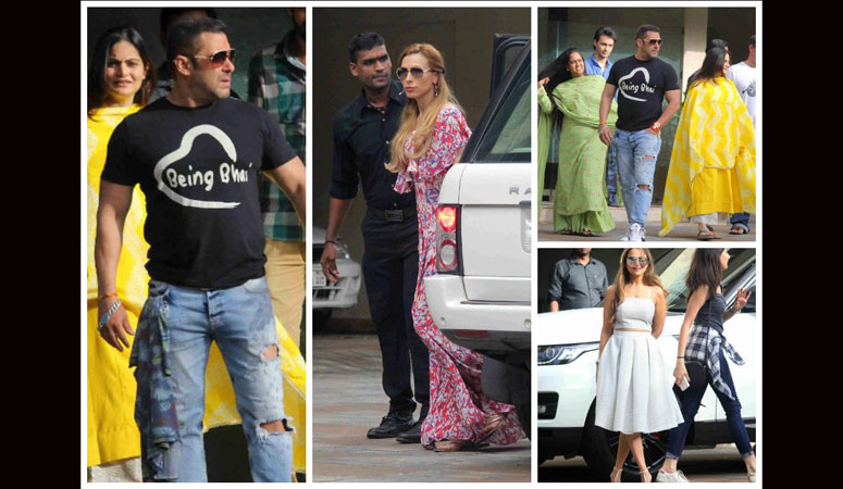 धमाकेदार: राखी के मौके पर एक छत के नीचे दिखी पूरी खान फैमिली और यूलिया!