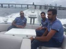 IN PICS: जाने क्या हुआ जब टीम इंडिया के खिलाड़ी पहुंचे ‘मियामी हीट्स’ ?