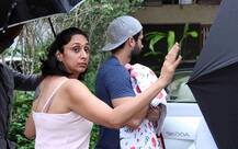 IN PICS: कैमरे में कैद हुई शाहिद और मीरा की नन्ही परी..!