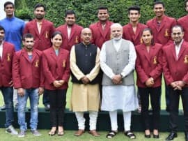 PM मोदी ने राष्ट्रीय खेल पुरस्कार विजेताओं की मुलाकात PM मोदी ने राष्ट्रीय खेल पुरस्कार विजेताओं की मुलाकात