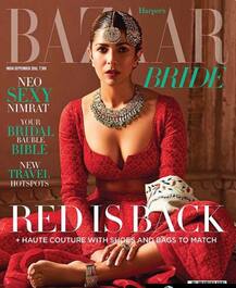 यहां दिखी दुल्हन के लुक में निमरत कौर, देखें उनके अलग-अलग अंदाज