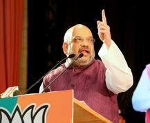 राम मंदिर पर बोले अमित शाह, \'मंदिर बनाने के वादे पर कायम है BJP\'