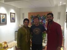 बॉलीवुड ही नहीं खिलाड़ियों के घर भी बप्पा ने दी दस्तक