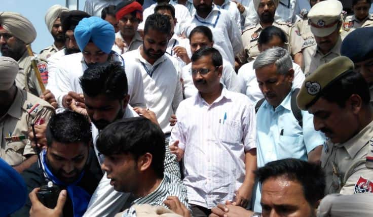 Patiala Arvind Kejriwal To Start Road Show Today पटियाला: केजरीवाल आज करेंगे रोड शो, अब से 2 फरवरी तक पंजाब में ही रहेंगे