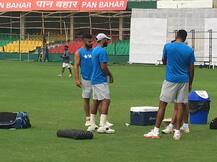 INDvsNZ: न्यूज़ीलैंड के खिलाफ उतरने से पहले विराट की सेना ने की \'यो-यो प्रेक्टिस\'