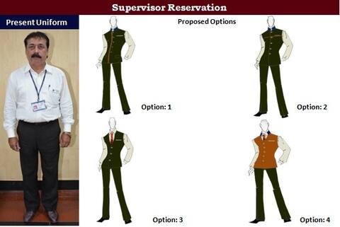 IN PICS: रेलवे पर चढ़ा फैशन का रंग, डिजाइनर ड्रेस पहनेंगे  रेलवे कर्मचारी !