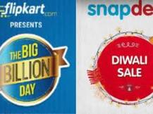 दीवाली पर स्नैपडील, फ्लिपकार्ट आमने-सामने, 2 अक्तूबर से दोनों की त्यौहारी सेल