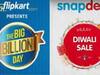दीवाली पर स्नैपडील, फ्लिपकार्ट आमने-सामने, 2 अक्तूबर से दोनों की त्यौहारी सेल
