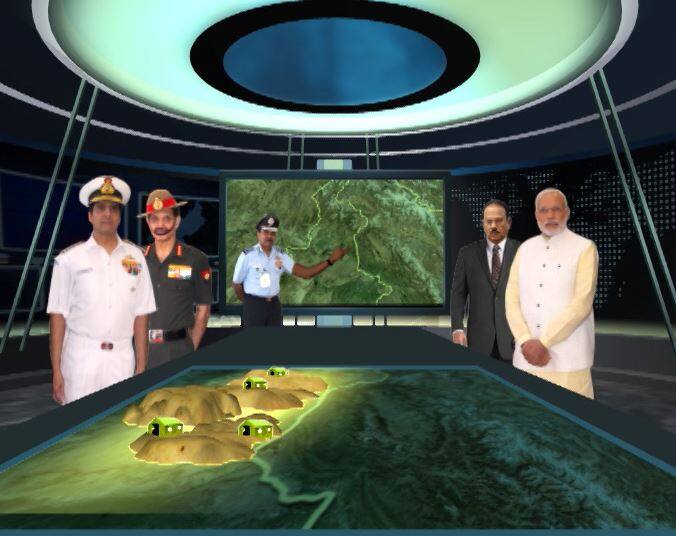 20 सितंबर की देर रात तक प्रधानमंत्री इसी वॉर रूम में रहे. रात 9.30 बजे से लेकर साढ़े ग्यारह बजे तक वॉर रूम में मीटिंग हुई. वॉर रूम में बहुत ही लिमिटेड लोगों की एक्सेस होती है. ये वो जगह है जहां से सेना की हर हलचल पर नजर रखी जाती है. वैसे तो प्रधानमंत्री का ये तीसरा दौरा था. इससे पहले वो दो बार वॉर रूम में सेना और सुरक्षा से जुड़ी अहम जानकारियां ले चुके हैं लेकिन उस वक्त हालात अलग थे. अभी उरी में हमले के बाद सरकार पर एक्शन लेने का भारी दबाव है.