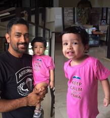 धोनी ने पोस्ट किया जीवा के साथ अपना प्यारा सा कोलाज!