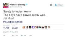 सर्जिकल स्ट्राइक पर खेल जगत की दिग्गज हस्तियों ने किया सेना को सलाम  
