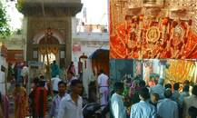 देवी मंदिरों में भी दिखा बॉर्डर टेरर का असर, सुरक्षा के कड़े इंतजाम