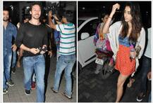 \'एमएस धोनी- द अनटोल्ड स्टोरी\' की स्क्रीनिंग पर गर्लफ्रेंड दिशा के साथ पहुंचे टाइगर श्रॉफ