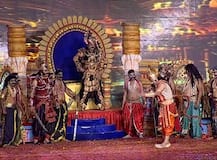 दिल्ली की रामलीला में ‘अंगद’ ने किया सर्जिकल स्ट्राइक का गुणगान !