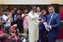 अपने फैंस के साथ बिग बी ने कुछ इस अंदाज में मनाया अपना 74वां जन्मदिन!