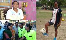 लाइसेंस कोर्स करने वाली यूपी की पहली महिला फ़ुटबॉल कोच थीं पूनम चौहान