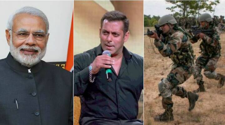 वहीं सुपरस्टार सलमान खान ने भी वीर सैनिकों को संदेश भेजा है. सोशल मीडिया के जरिए सलमान ने पीएम की अपील का विडियो शेयर करते हुए लिखा, ‘देश के सेना के जवानों और नवजवानों को मेरी तरफ से दीवाली की हार्दिक शुभकामनाएं और सभी को हैप्पी दीवाली #Sandesh2Soldiers.’