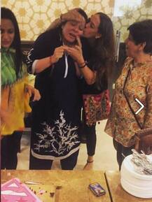 हेज़ल ने कुछ इस तरह युवराज की मां का बर्थडे कर दिया खास!