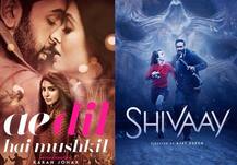 आज बॉक्स ऑफिस पर रिलीज हो रही है \'ऐ दिल है मुश्किल\' और \'शिवाय\'