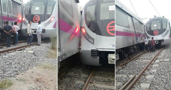 India दिल्ली: बड़ा हादसा टला, ट्रायल के दौरान आमने-सामने टकराई दो मेट्रो ट्रेन