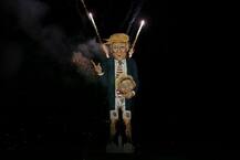 आखिर क्यों जलाया गया ब्रिटेन में डोनाल्ड ट्रंप का विशालकाय पुतला!