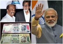 नोट बंद करने के ऐलान के बाद बॉलीवुड के सभी बड़े सितारों ने किया पीएम को सलाम