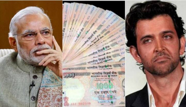 नोटों के बंद किये जाने पर पत्रकारों ने रितिक से इस पर उनका विचार पूछे, तो रितिक ने कहा, ‘‘अभी कुछ नहीं.’’ रितिक कल यहां कुमार मंगलम बिड़ला की बिटिया अनानुआ बिड़ला का अल्बम जारी करने के दौरान बोल रहे थे. आगे जानें, शाहरुख, अमिताभ, आमिर, रजनीकांत, करण जौहर, अजय देवगन, कपिल शर्मा, अरशद वारसी समेत तमाम सितारों ने नोटबंदी पर क्या कहा है?