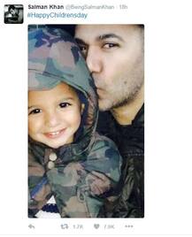 Children\'s Day: सलमान ने ट्विटर पर बच्चों के साथ शेयर की तस्वीरें !