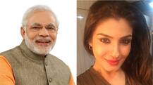 नोटबंदी: रवीना ने की पीएम मोदी की जमकर तारीफ, राहुल के बारे में कहा कुछ ऐसा...