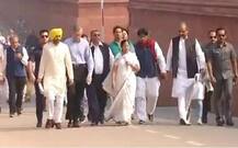 नोटबंदी: ममता के साथ विपक्ष का राष्ट्रपति भवन तक मार्च, शिवसेना भी शामिल