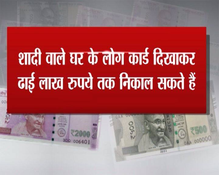 इस तरह कोई भी परिवार शादी के लिए 2.5 लाख रुपये निकाल सकता है.