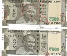 क्या 500 के नए नोट में है गड़बड़ी, मार्केट में आए दो तरह के नोट!