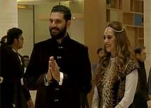 IN PICS: युवराज-हेजल के संगीत समारोह में कोहली समेत पहुंचे क्रिकेट के तमाम सितारे!