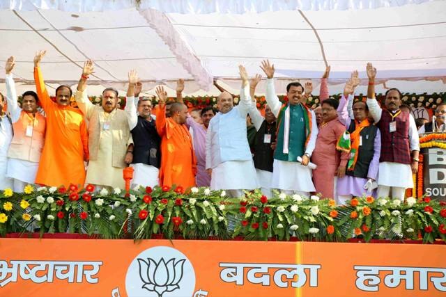Who Will Be The Next Uttar Pradesh Chief Minister कौन होगा यूपी का सीएम ? अमित शाह के जवाब से गहराया 'सस्पेंस'