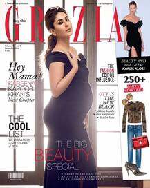 Grazia के लिए प्रेगनेंट करीना ने कराया ईयर एंडर फ़ोटोशूट